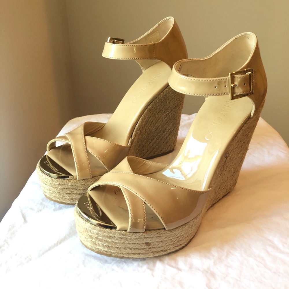 Jimmy Choo ‘Pallis’ Wedge Sandal size 37